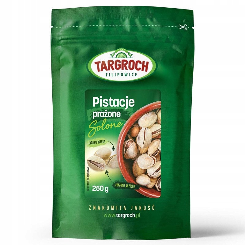 Orechy - Pistachios pečené solené 250g tradície veľké extra