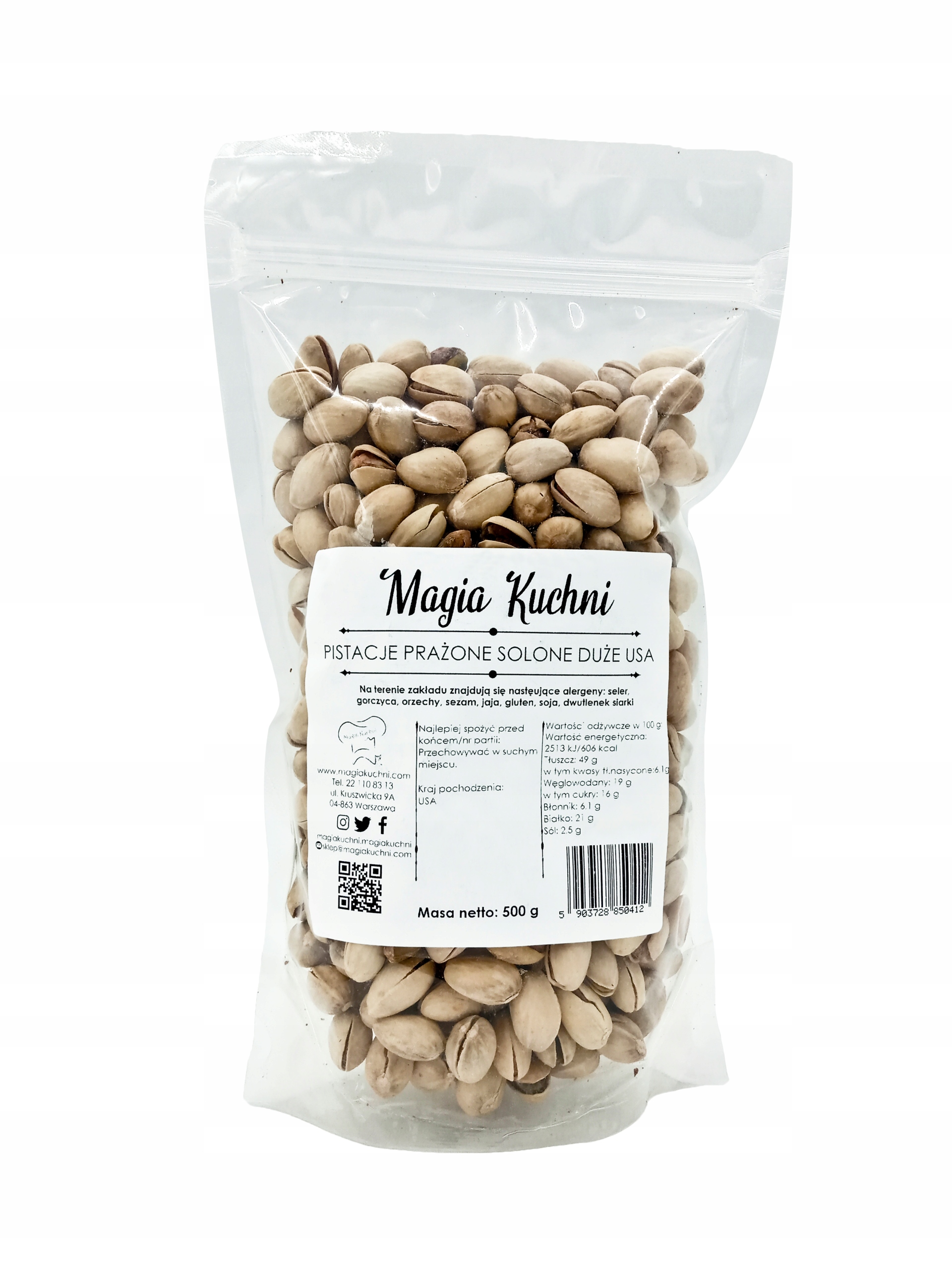 Orechy - Pistachios pečené solené 500g veľké USA