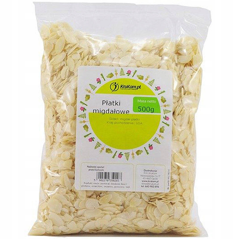 Orechy - ALMOND VLOKOK 500G KROKU KROKU KETO LCHF