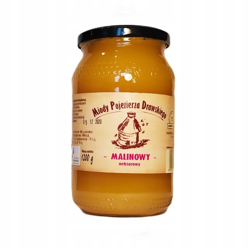 Poľský Raspberry Honey 1200g Premium