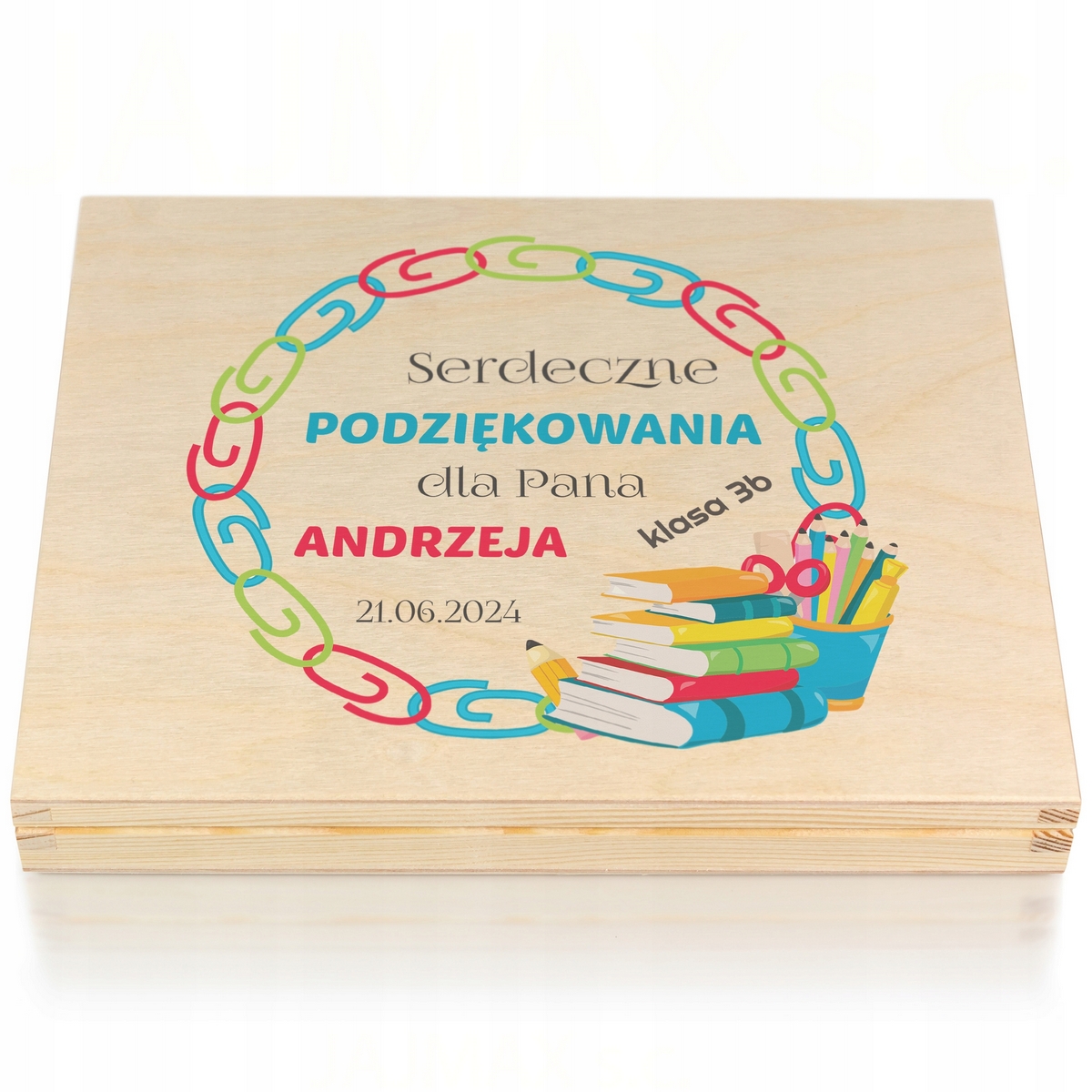 Darček. Koniec roka. Souvenír pre učiteľa
