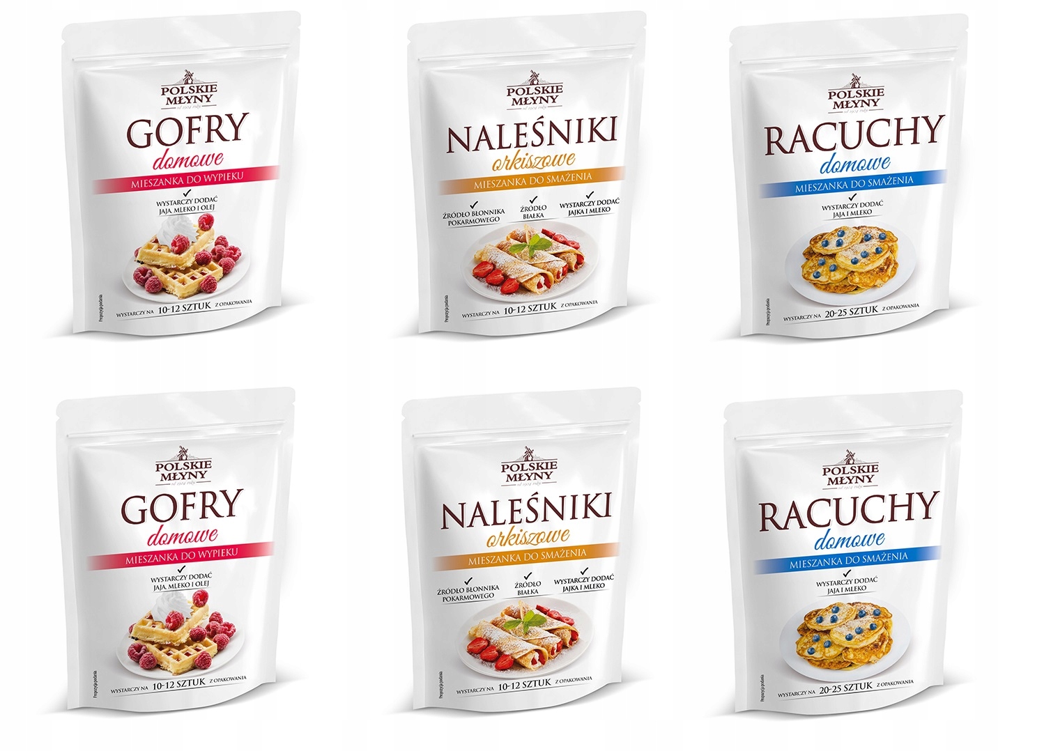 Recept na palacinky, oblátky, palacinky 1800g