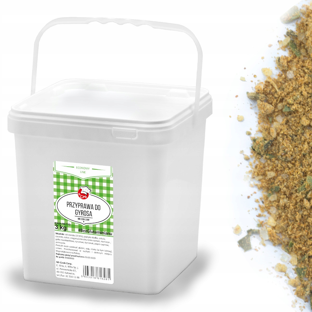 Spice Gyros 3kg #Dajna # #Natural Kvalita