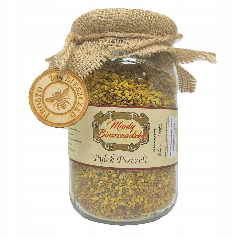 Bee peľ, kvetinový 500g bieszczady med