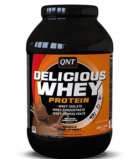 Proteín - QNT - Delicious Whey Protein - 908 g čokolády