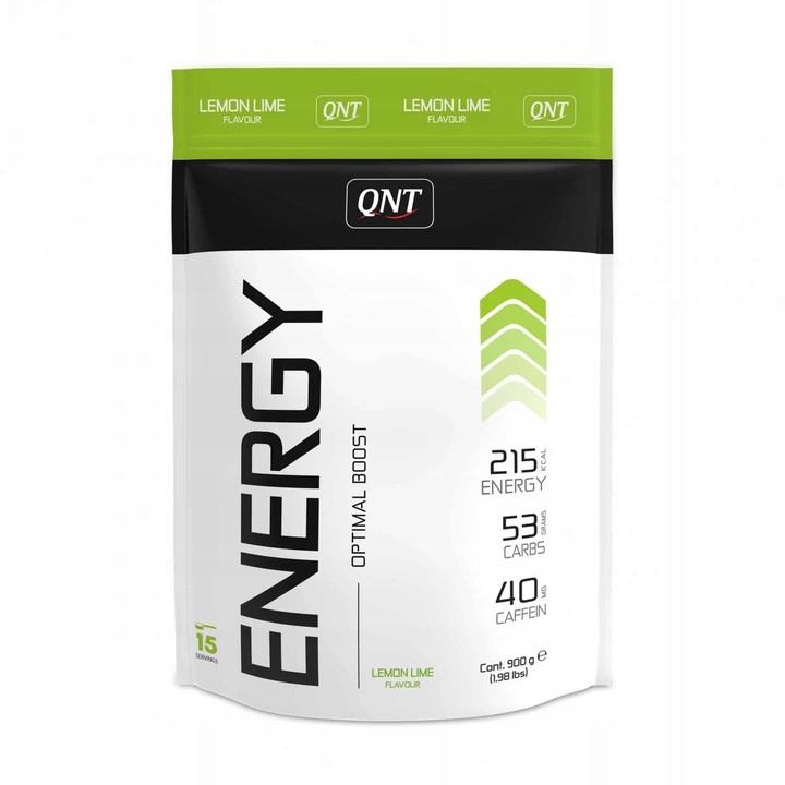 QNT ENERGY 750g SACHARIDY KOFEÍNOVÁ ENERGIA Limonk