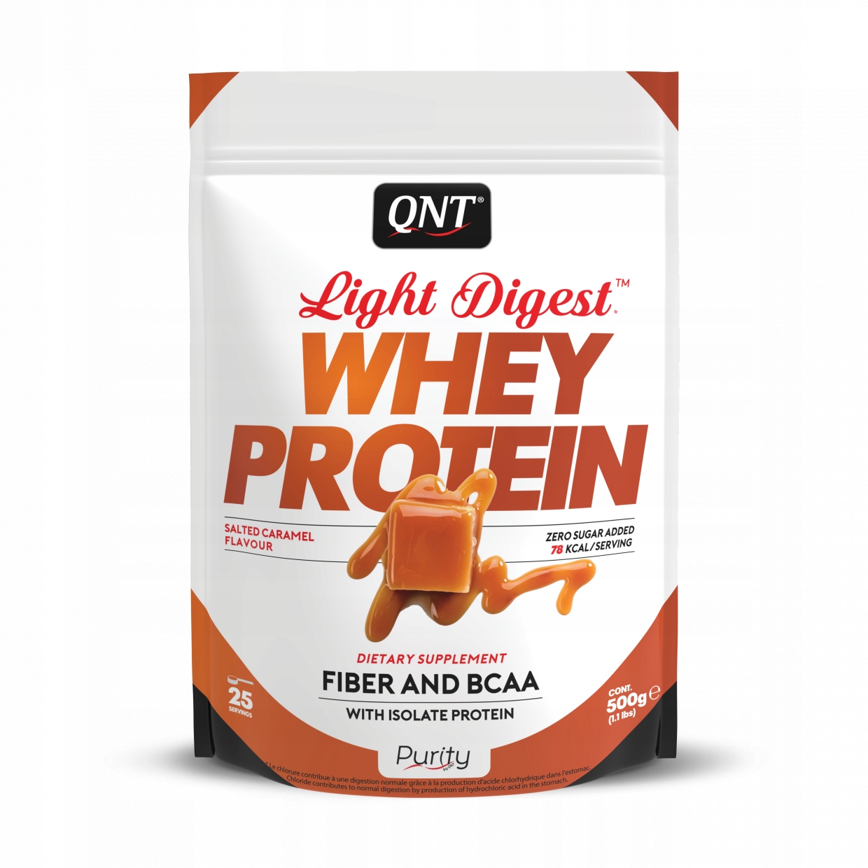 Proteín - QNT Light Digest Srvátka Protein WPC 500g izolovať