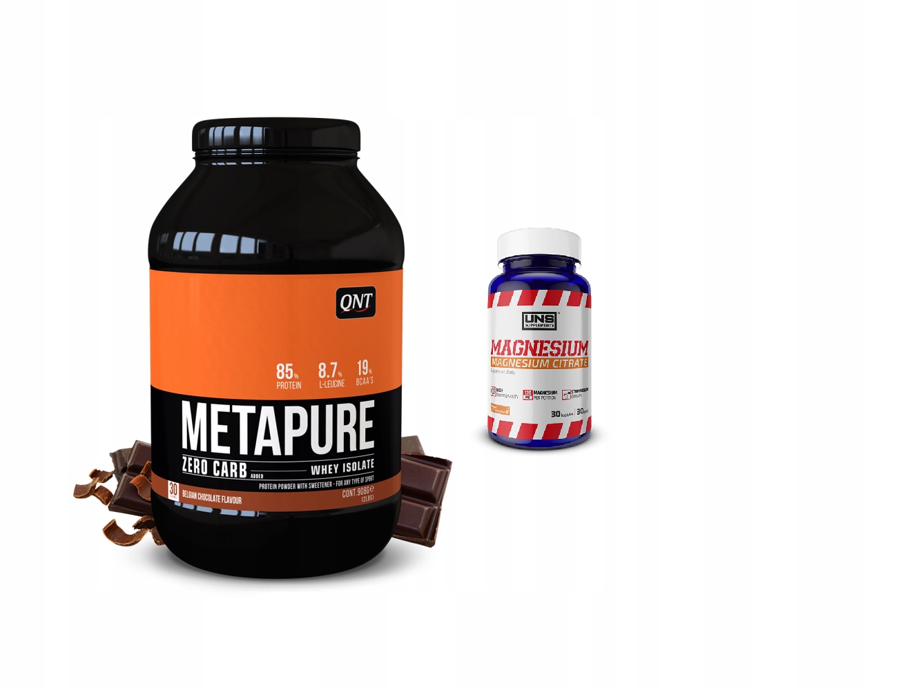 Proteín - QNT Metaapure Zero Carb 908 g WPI Iselate Iselate