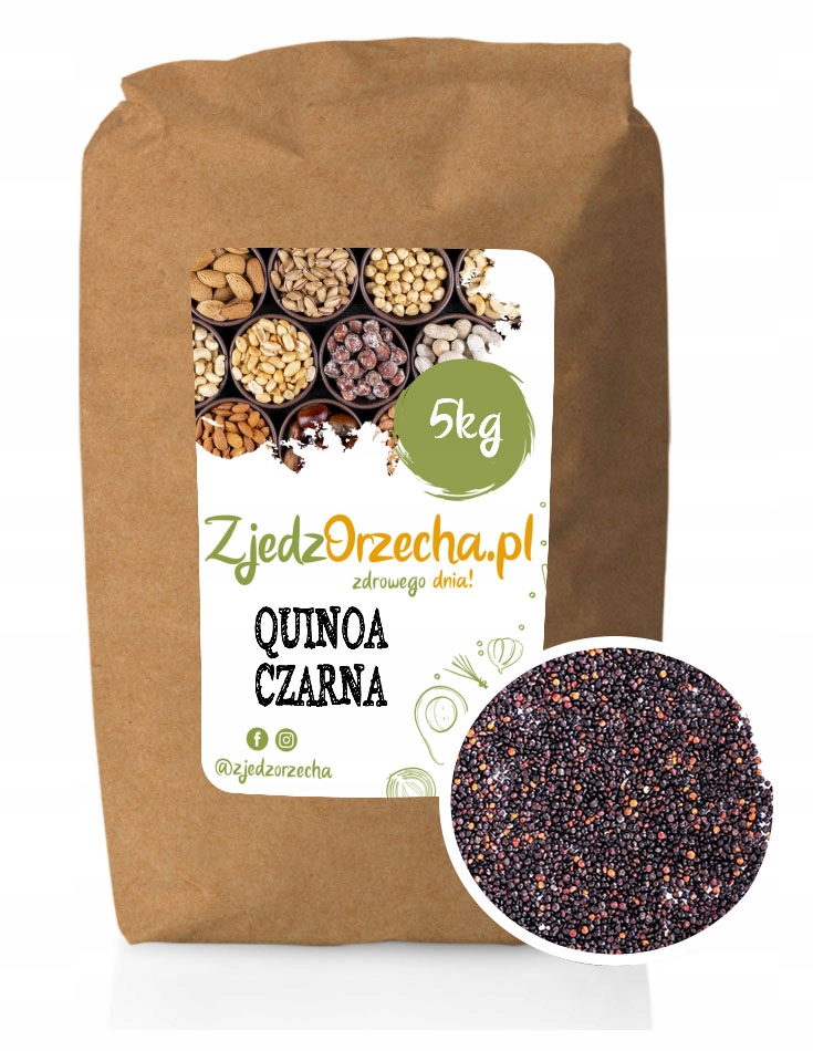 ČIERNA QUINO RYŽA QUINOA - 5 kg