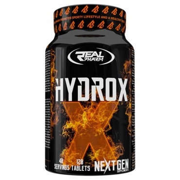 Spaľovač tuku - Real Pharm Hydrox 120TABS Horák Kofeín Redukcia