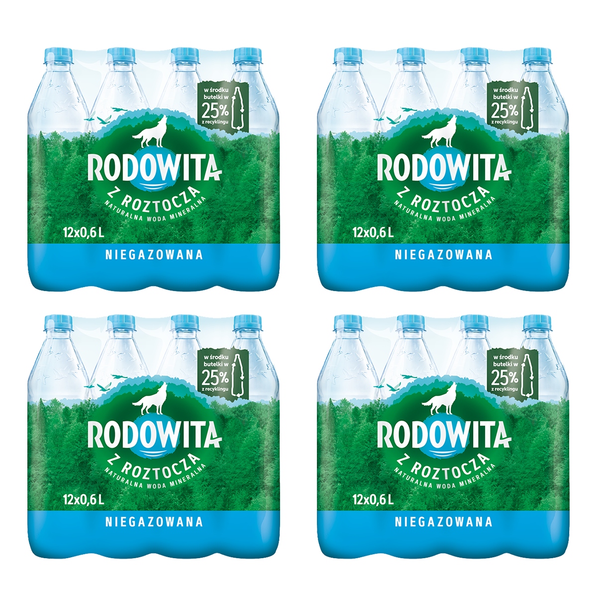 PRÍRODNÁ neperlivá voda 48x 0,6L