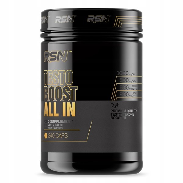 Testosterón - RSN TESTO BOOPT všetko v 240 čiapky testosterónu