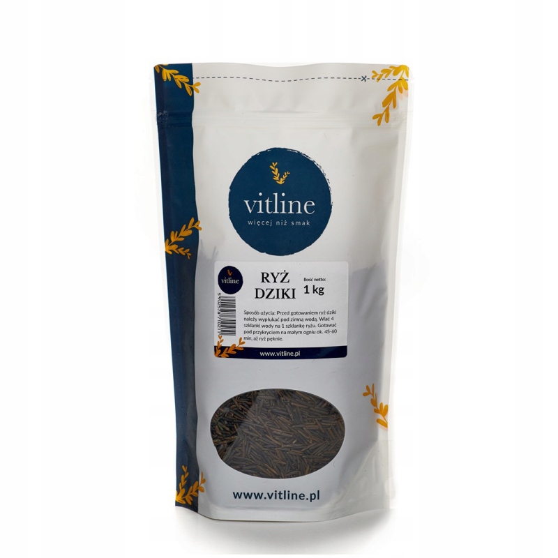Divoká ryža 1 kg prirodzené