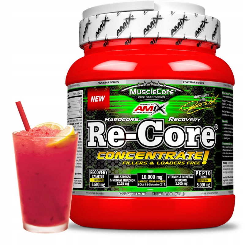 Re-Core Amix MusccreE Silné Potrear Party + Diéta