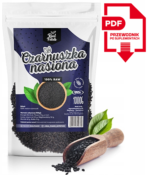 Reálne potraviny - čierne semená 1000g 1kg