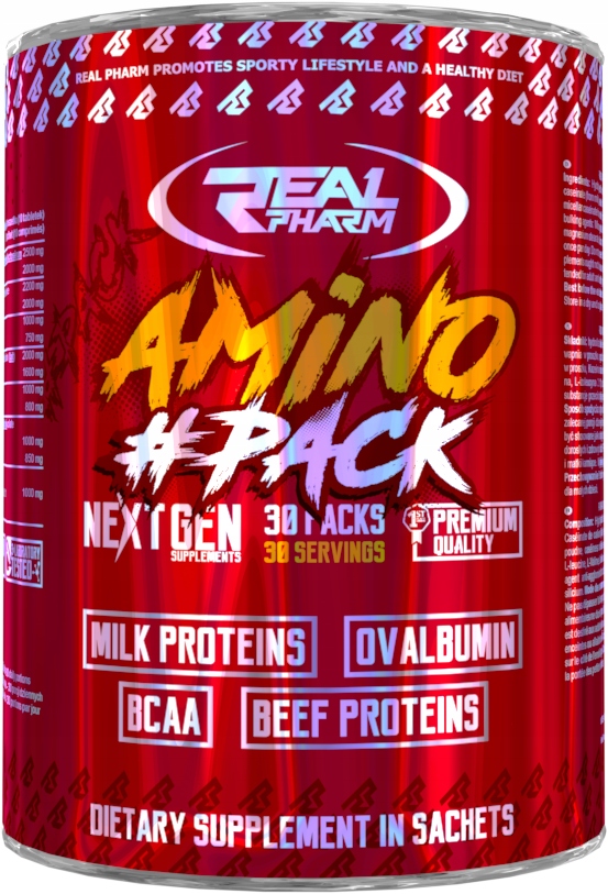Aminokyseliny - Real Pharm Amino Pack - Aminokyseliny do 30