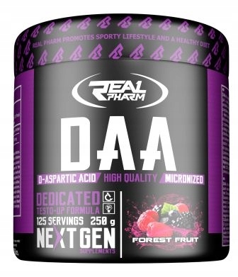 Testosterón - Real Pharm DAA testosteron booster 250g grapefruit