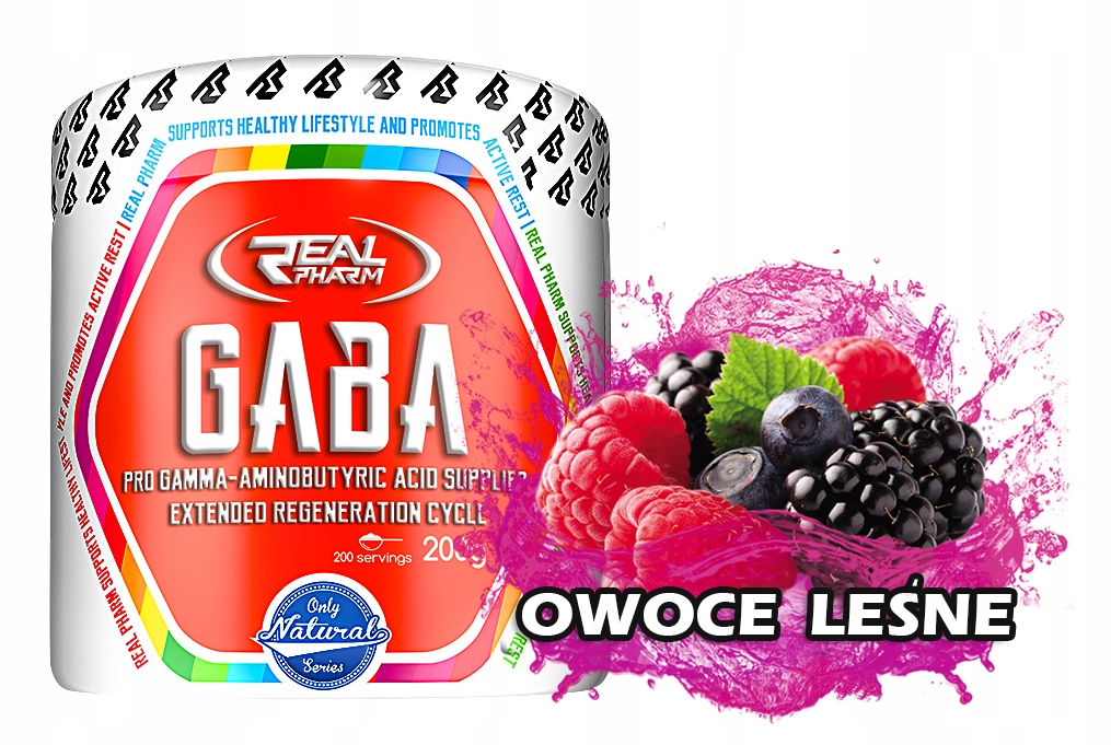 Testosterón - Real Pharm GABA 200g podpora libida a dobrý spánok