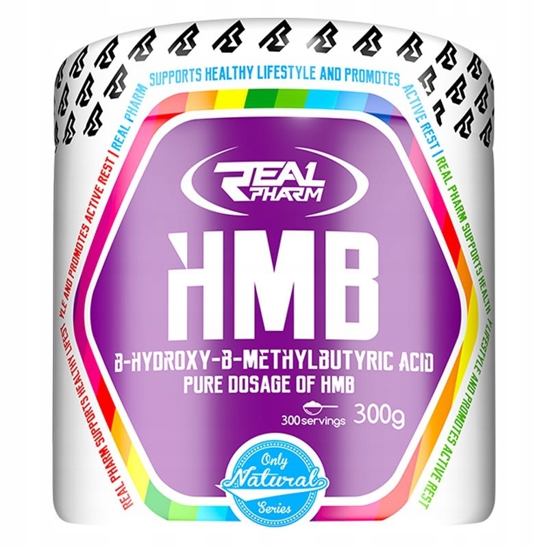 HMB - Real Pharm HMB 300g Anti-ANGAABOLICKÝ ORANGE LEMON