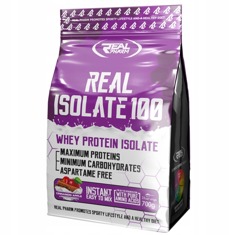 Proteín - Real Pharm Isolate 100 Vanilla