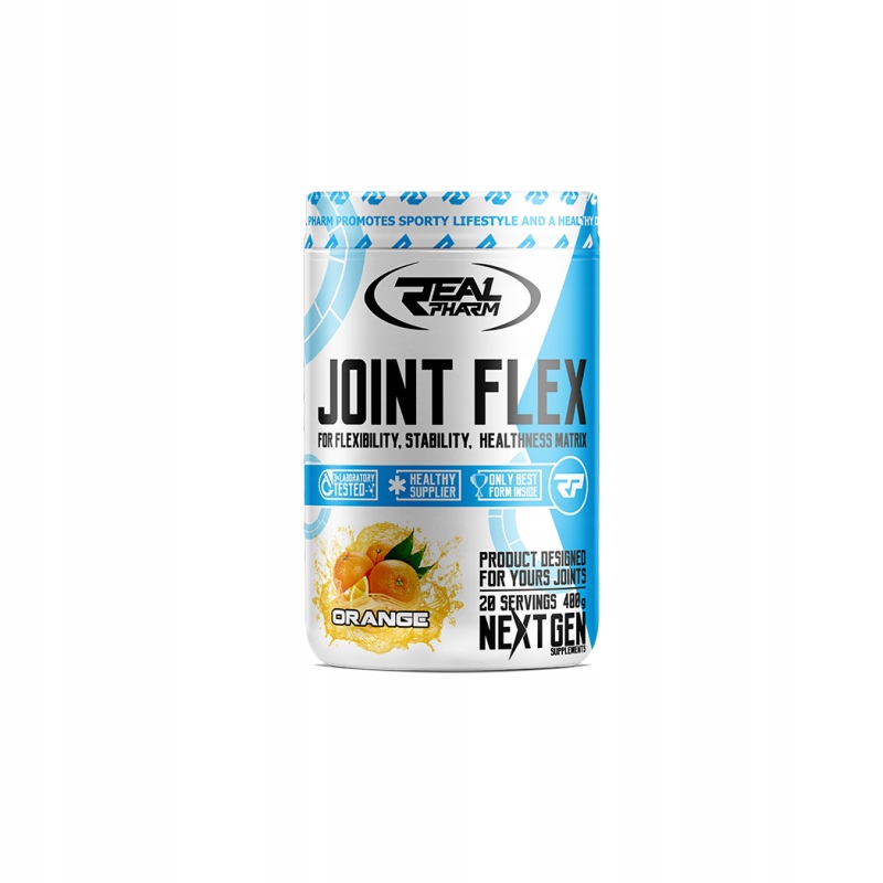 Ochrana kĺbov - Real Pharm Chock Flex 400g 17g kolagénový proteín