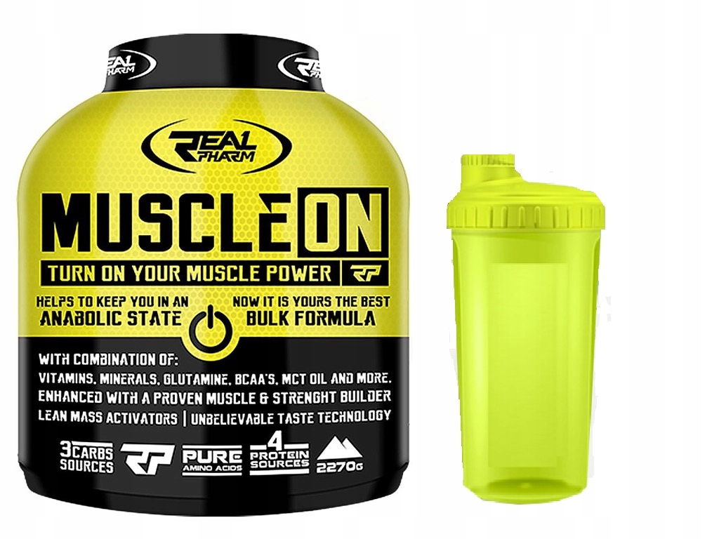 Gainer - Real Pharm Sval na 2270G Bulk + Shaker