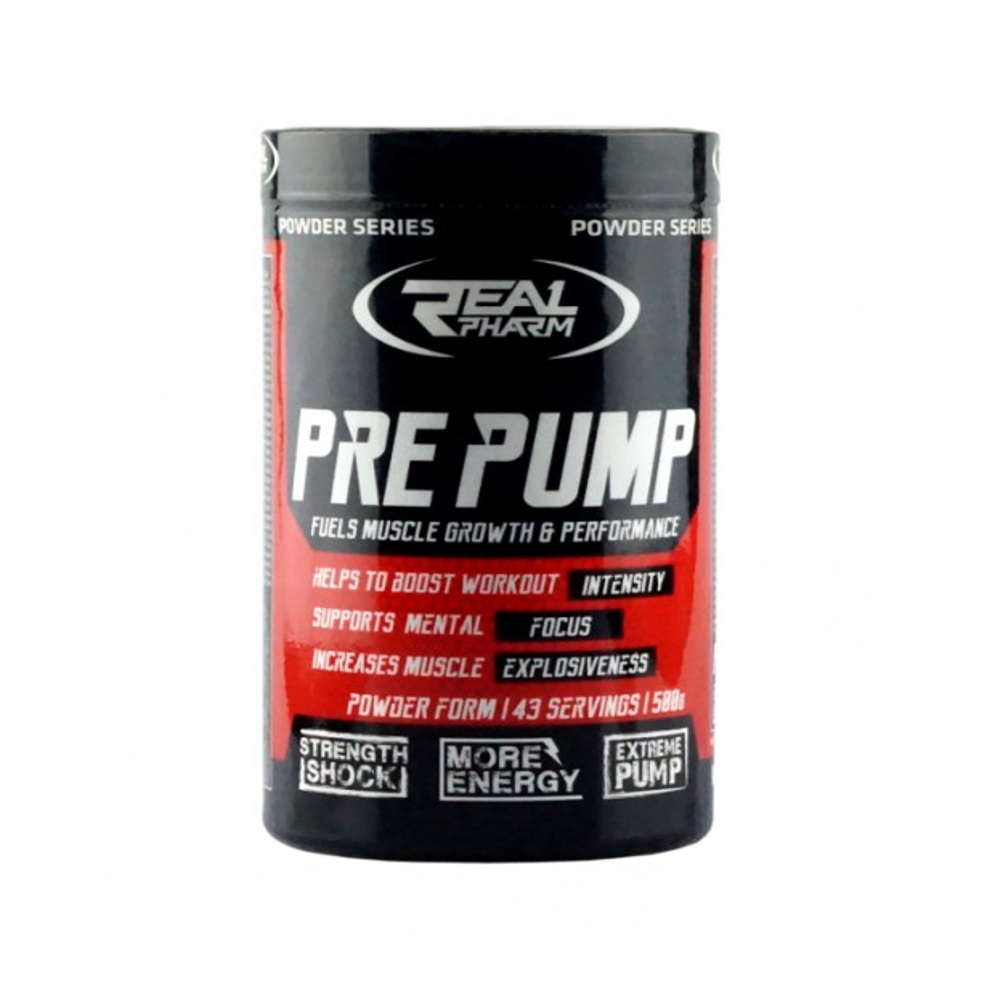 Real Pharm Pre pump 500g AAKG Citrulina Čerpadlo