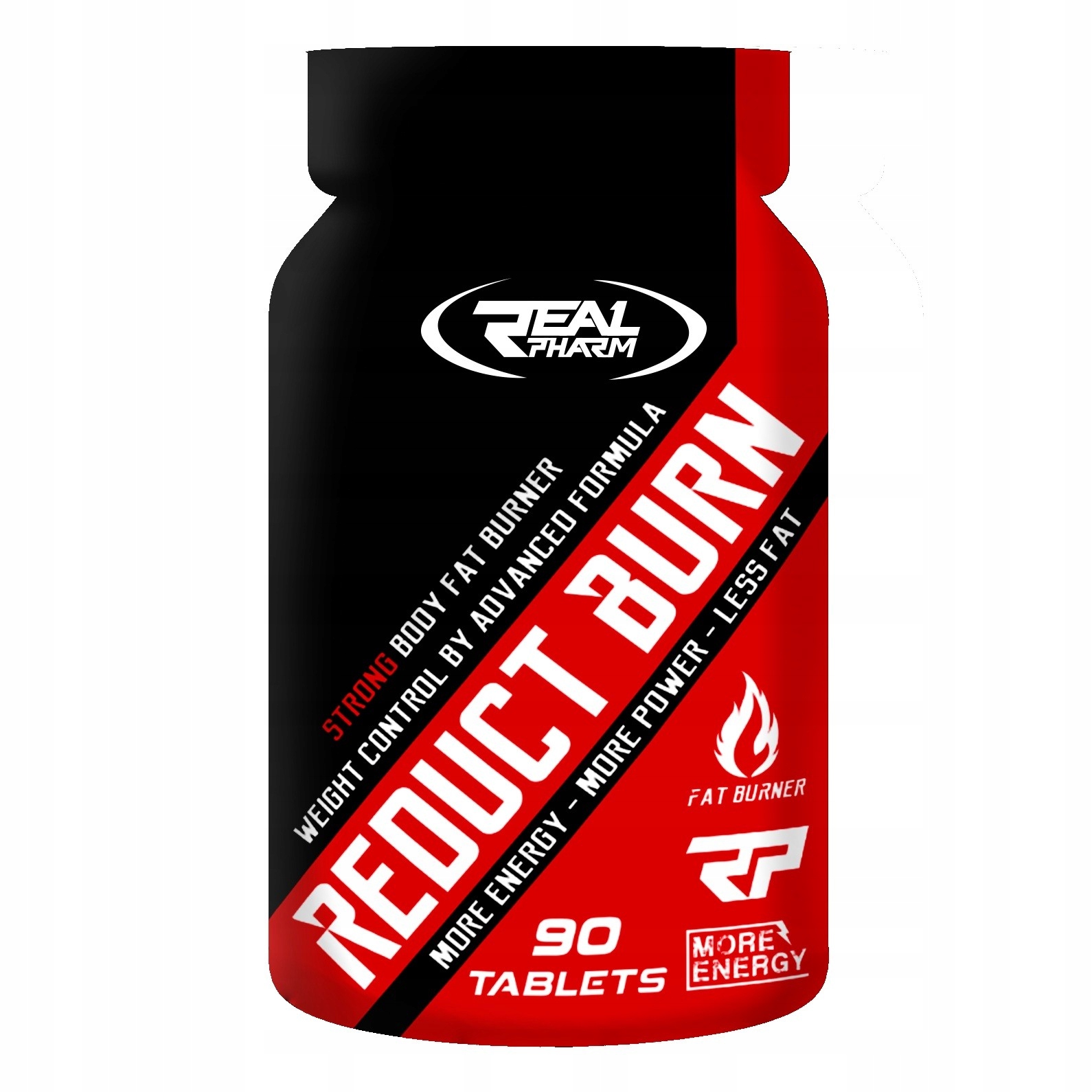 Spaľovač tuku - Real Pharm Reduction Burn 90 tablety Mega horák