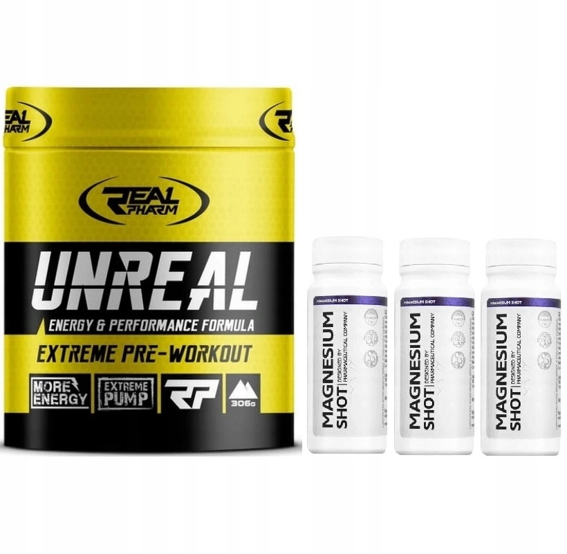 Real Pharm Unreal 306g Preworkout Mango Passion fruit