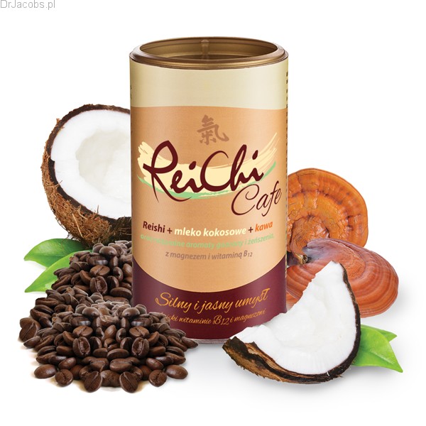 Instantná káva - ReiChi Cafe 400g - mierna stimulácia DR JACOBS