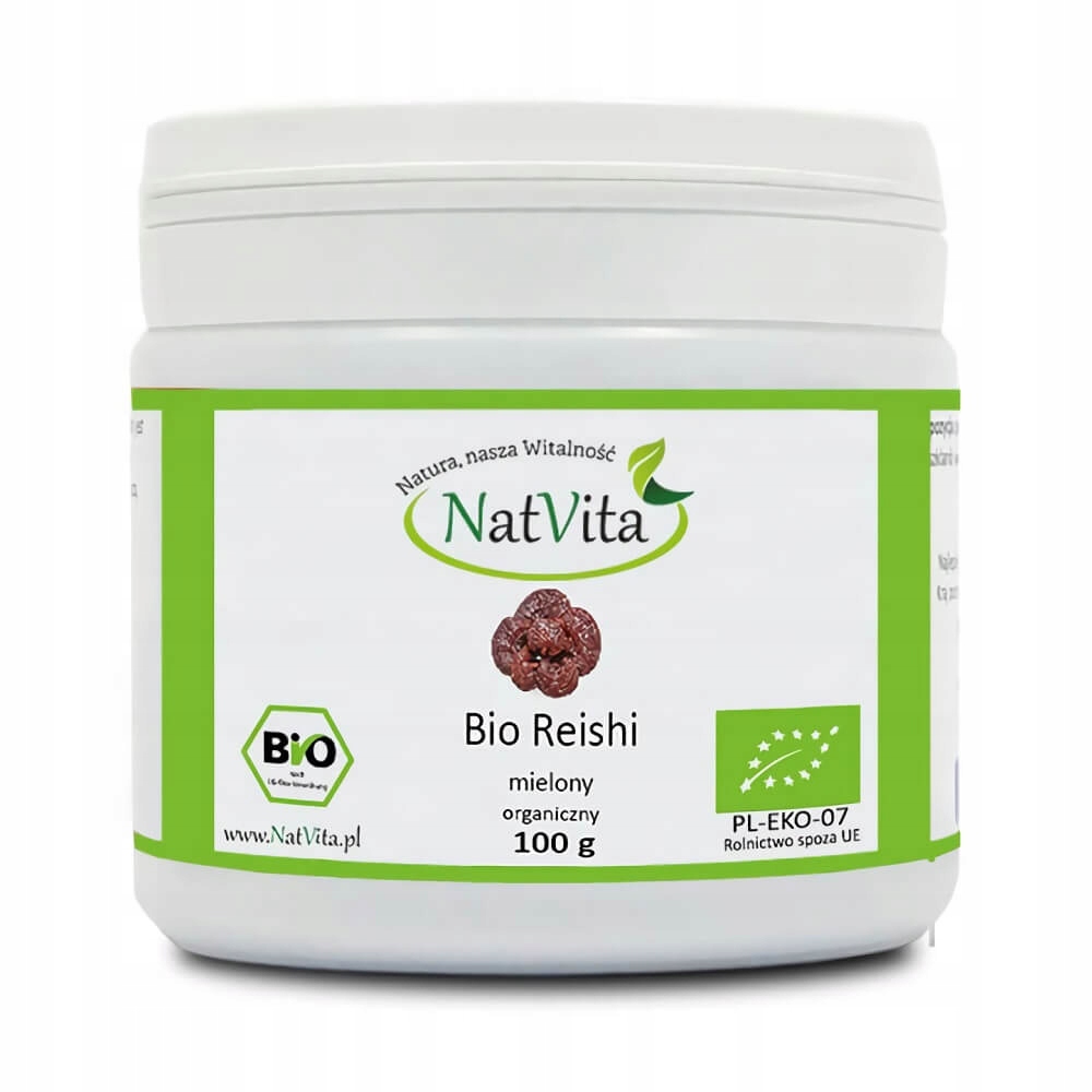 Reishi husia huby BIO 100% 100G NATVITA