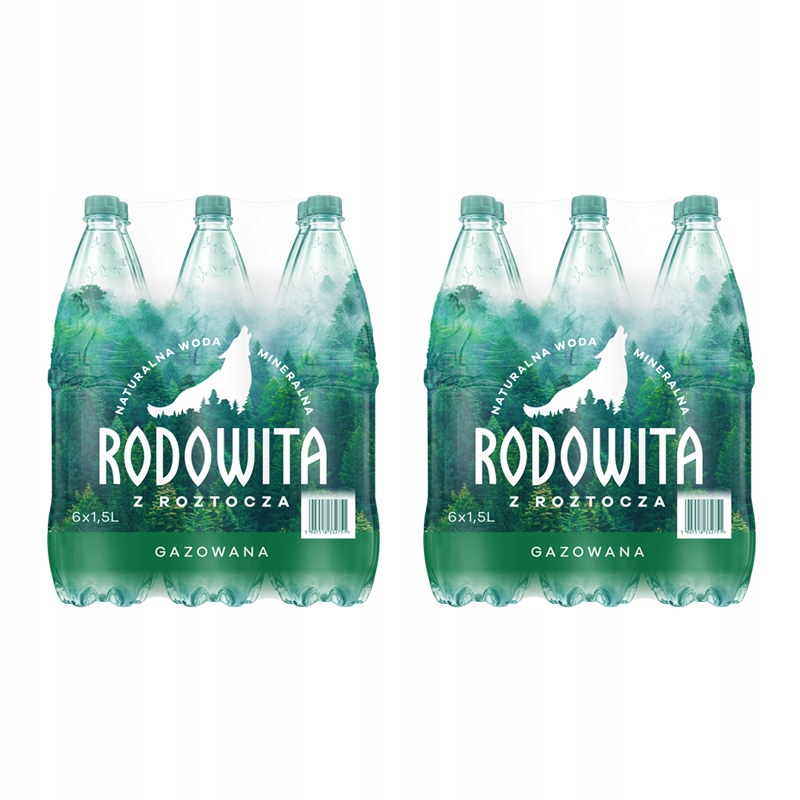 Native s oxidom uhlíkom 12ks. x 1,5 l