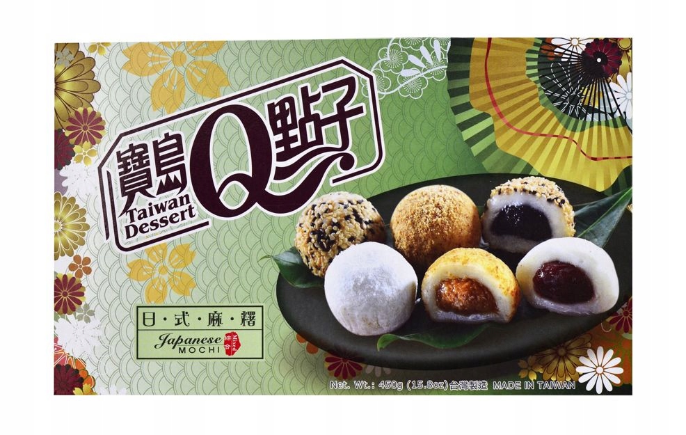 Ázijska kuchyňa - Rice Cookies Mochi Tradičné cookies 450 g