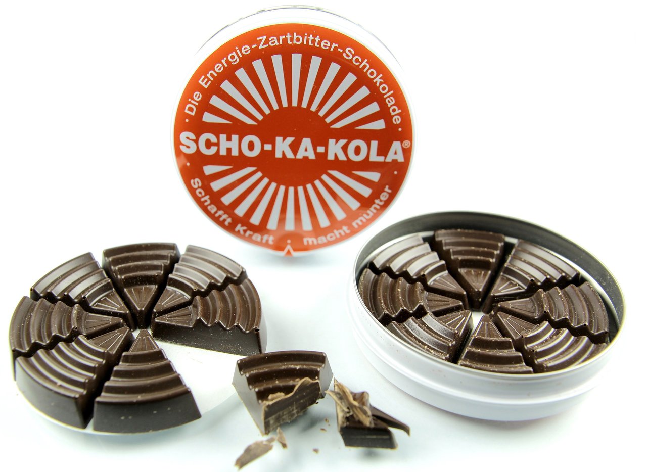 Scho-Ka-Kola Energy Chocolate Caffeine 10 ks