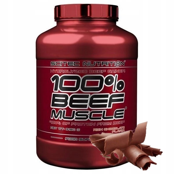 Gainer - SCITEC 100% Hovädzí svalstvo 3180g Mutantná hmota
