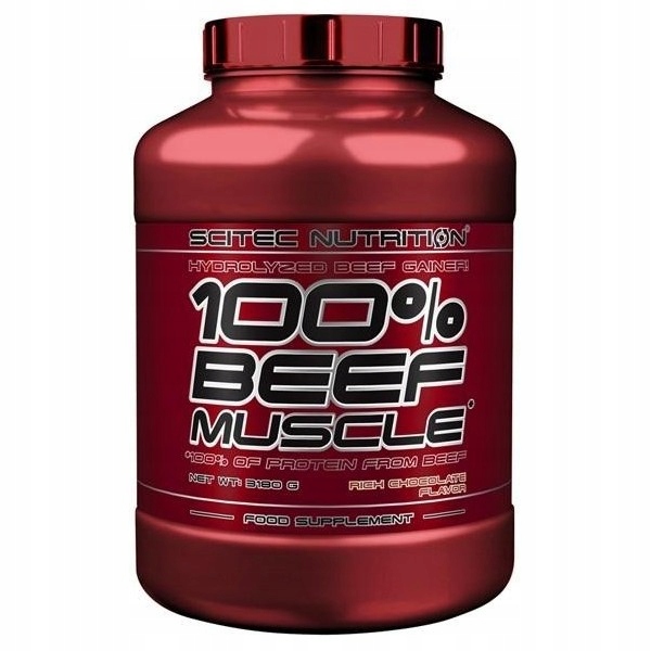 Gainer - SCITEC BEEF MUSCLE 3180G MUTANT HMOTNOSŤ XXL BOHATÁ