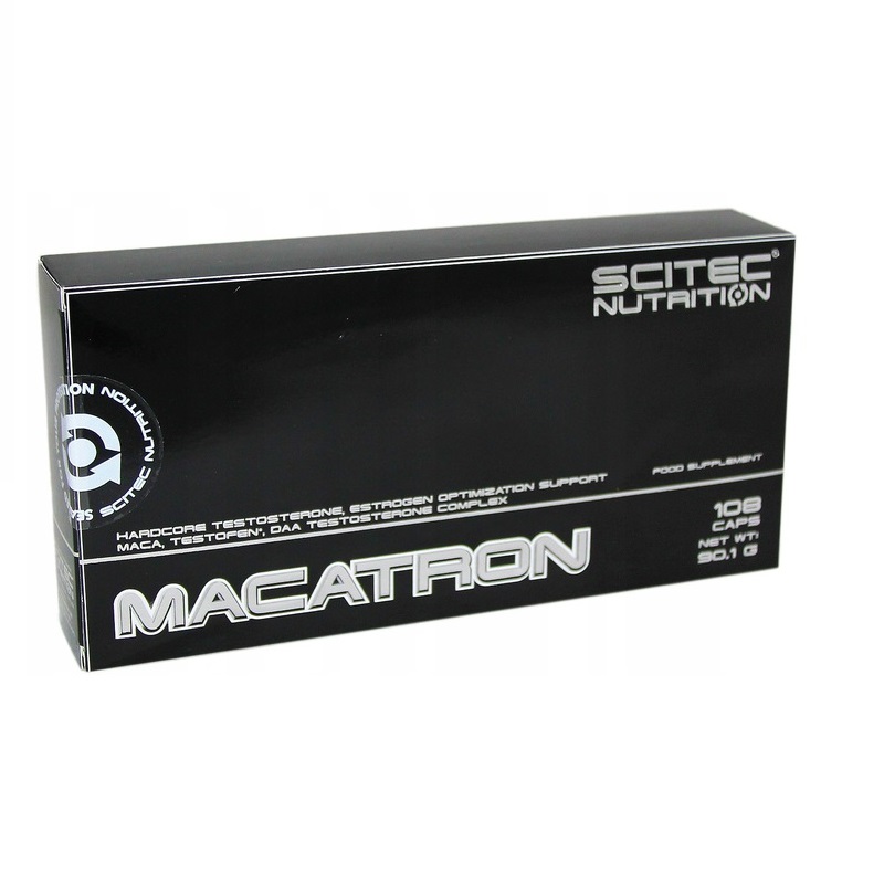 Testosterón - SCITEC Macatron 108 caps LIBIDO TESTOSTERON HORE
