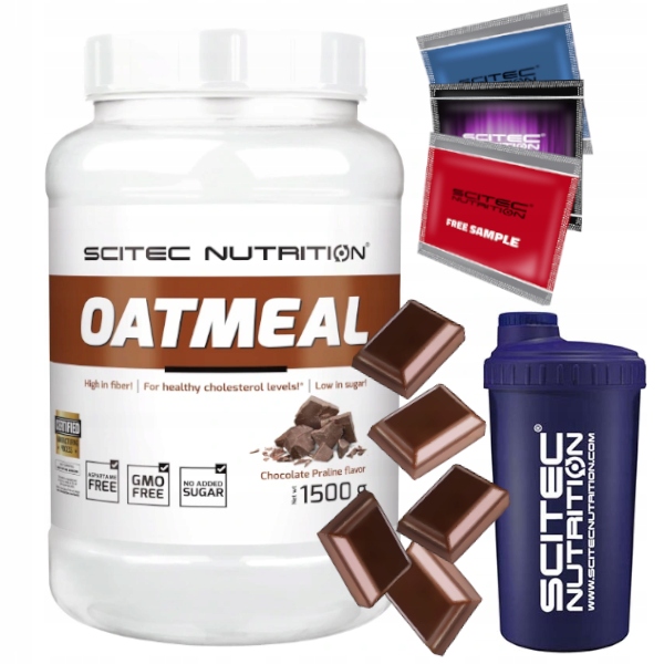 Proteín - OŠETRENIA SCITEC 1500 G BEZ CUKRU OATFLAKY WPC