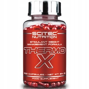 Spaľovač tuku - SCITEC THERMO X 100K HCA ALA KADA KAFEINA