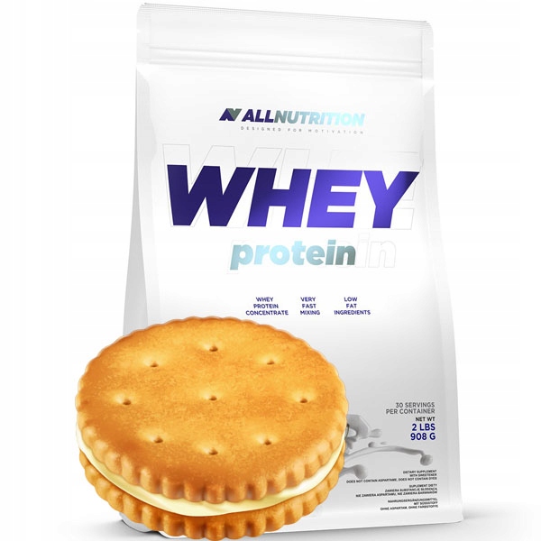 Proteín - SFD-Allutrition Whey Protein 900G + Cookie + Gratisy