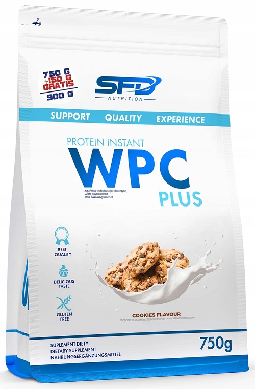 Proteín - SFD WPC proteín plus 900g SFD proteínový cookie