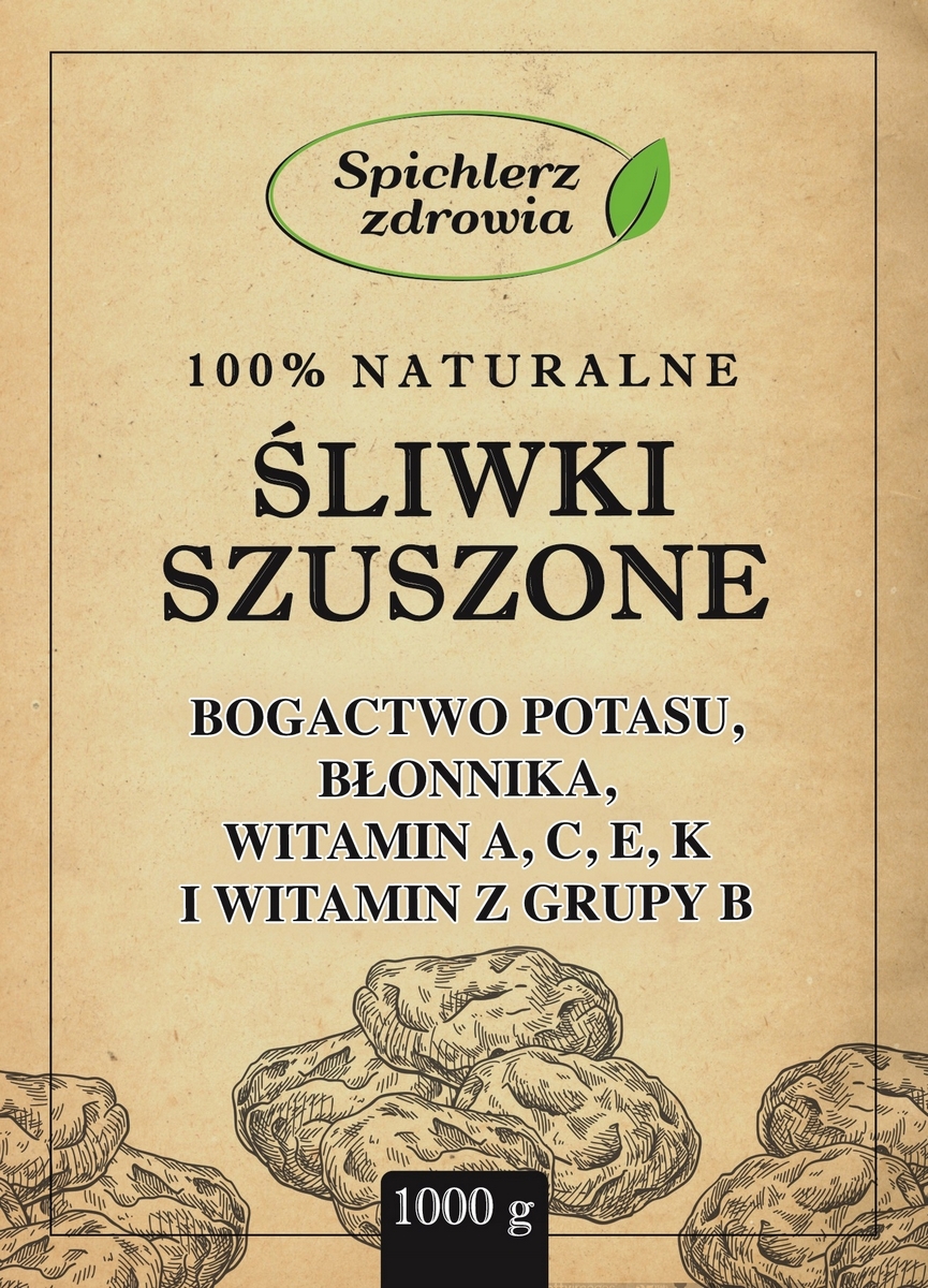 Sušené ovocie - Sušené slivky 1kg slivky bez semien 100% prírodné