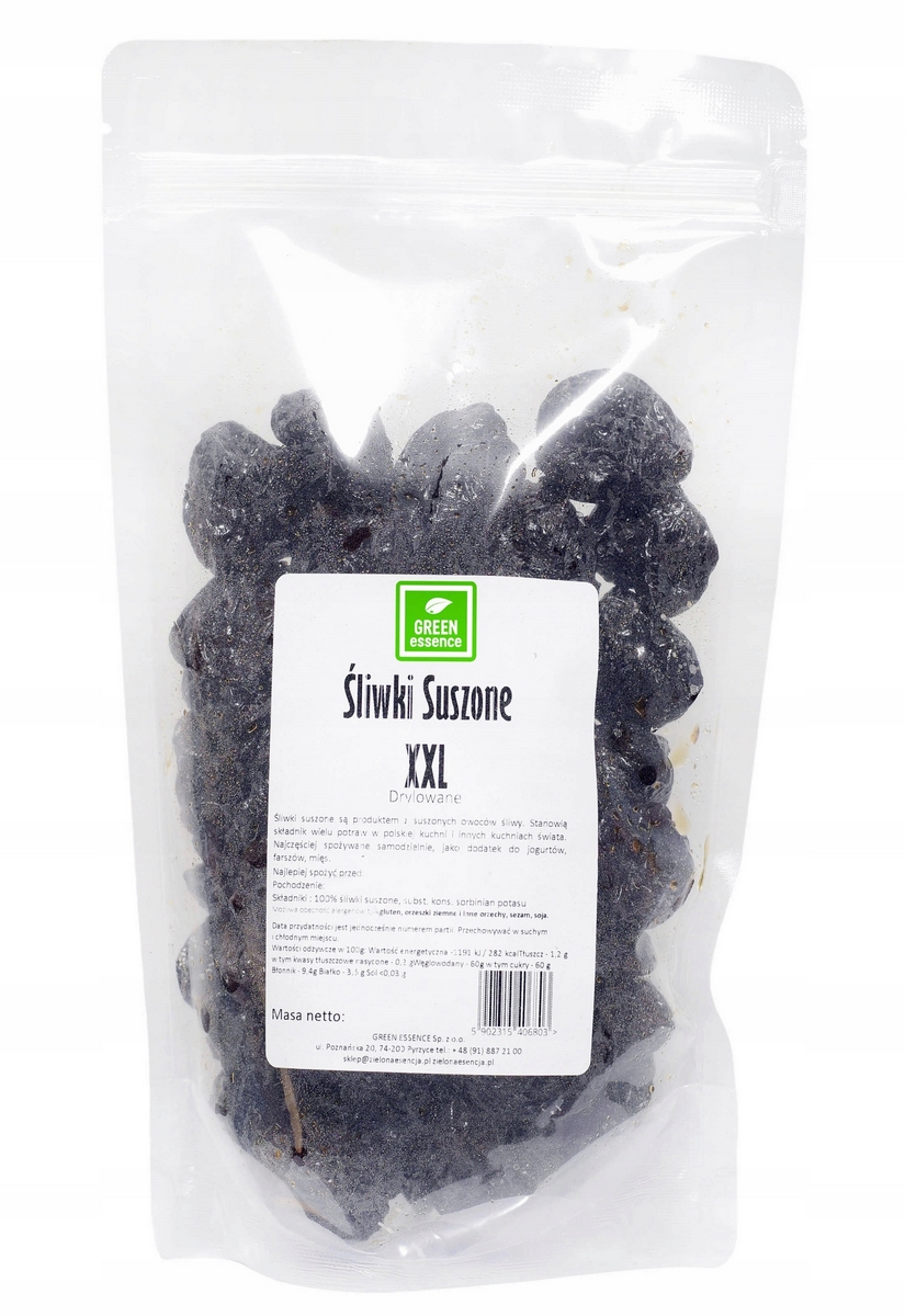 Sušené ovocie - Sušené slivky veľké XXL 1 kg bez semien a síry