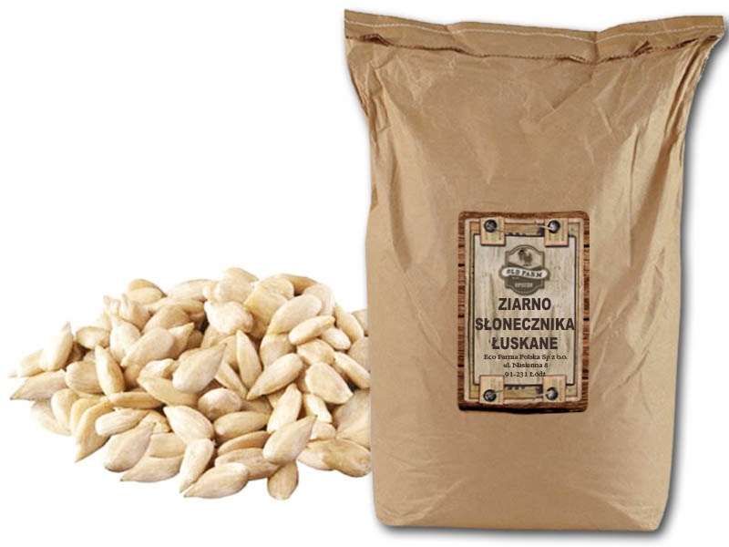 Slnečnica ostrepala 100% čerstvých prírodných 5 kg semien