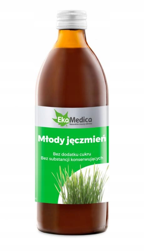 Šťava z mladého jačmeňa 500ml ekamedica