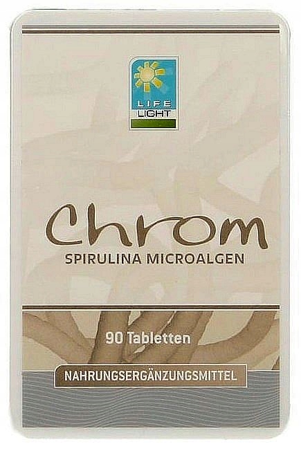 Spirulina Chrome 90 tablety Micro letívy životné svetlo s