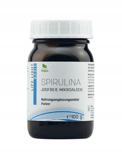 SPIRULINA PRÁŠOK 100% ČISTÉ ŽIVOTNÉ SVETLO