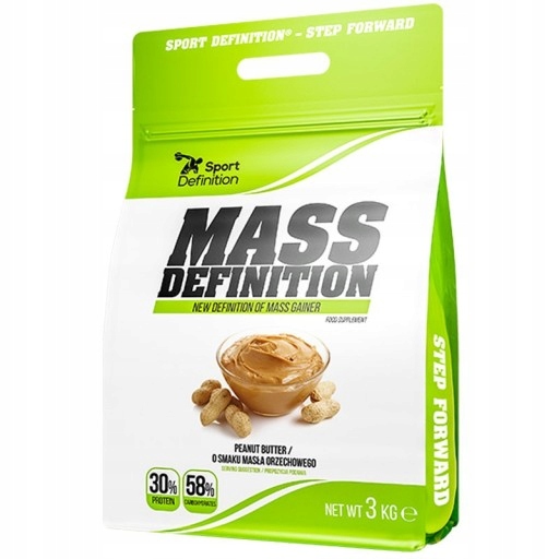 Gainer - Šport Definícia Mass Definition 3kg Maslo Walnut