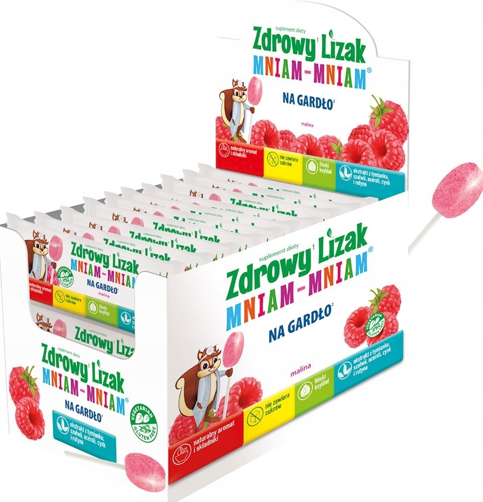 StarPharma Zdravá Lollipop na hrdle Mniam-Mniam B / C