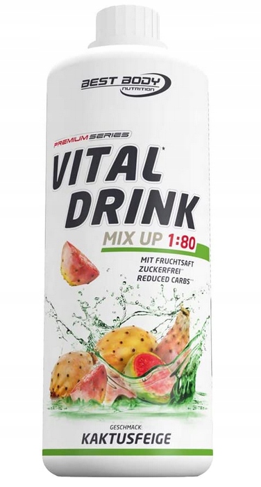 Doplnok Najlepšie telo Vital drink Kaktusfeige 1000ml